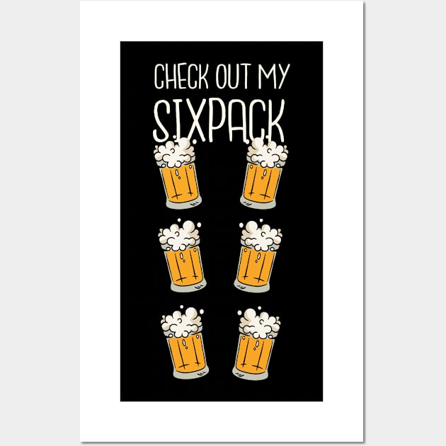 Check out my sixpack beer design Wall Art by Watersolution